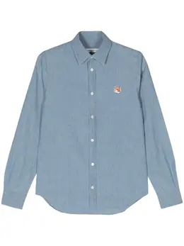 Maison Kitsuné: Хлопковая рубашка 