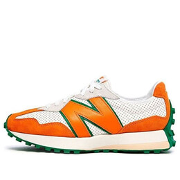 Кроссовки касабланка x 327 New Balance, белый ms327cbb | white/orange