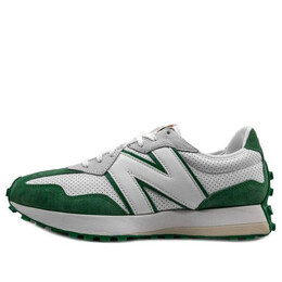 Кроссовки касабланка x 327 New Balance, белый ms327cbd | white/green