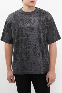 Guess: Хлопковая футболка 