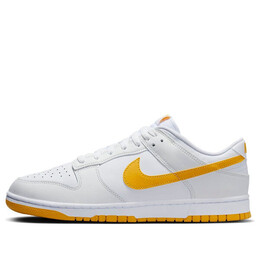 Кроссовки данк лоу Nike, белый dv0831-110 | white/university gold/summit white