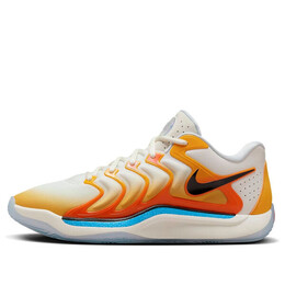 Кроссовки кд 17 Nike, золотой fj9487-700 | university gold/black/safety orange