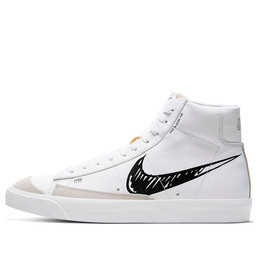 Кроссовки блейзер середина 77 Nike, белый cw7580-101 | white/black/platinum tint