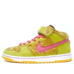 Кроссовки dunk mid premium sb Nike, розовый 314381-761 | greenpink