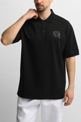 Karl Lagerfeld: Хлопковое поло 