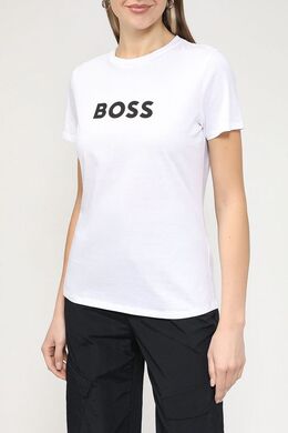 BOSS: Хлопковая футболка 