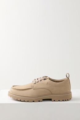 Calvin Klein: Бежевые ботинки 