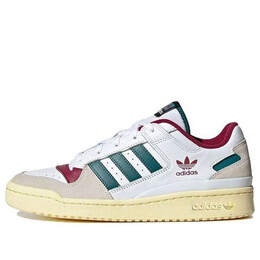 Кроссовки форум low cl Adidas, белый hq6874 | white/green/red/gray