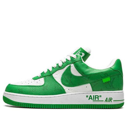 Кроссовки x louis vuitton lv air force 1 низкие Nike, зеленый 1a9v9v | green/white