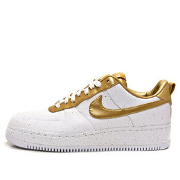 Кроссовки air force 1 low supreme i o tz Nike, белый 516630-170 | white/goldyellowgold