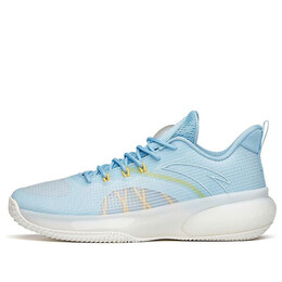 Кроссовки легкие пузырьковые цементные баскетбольные кроссовки Anta, синий 112121606s-9 | blue/grey/white