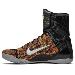 Кроссовки kobe 9 elite Nike, черный 630847-001 | black/multi-clour