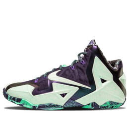Кроссовки леброн 11 Nike, зеленый 647780-735 | green/purple