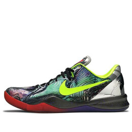 Кроссовки kobe 8 system Nike, белый 639655-900 | white/multi-color