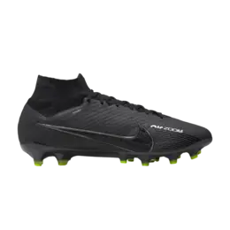 Кроссовки Nike Zoom Mercurial Superfly 9 Elite AG Pro, черный dj5165 001 | black