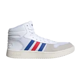 Кроссовки Adidas Hoops 2.0 Mid, белый fw8252 | white