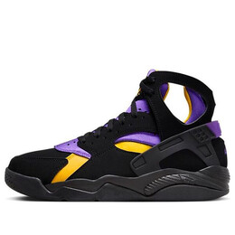 Кроссовки air flight huarache Nike, черный fd0188-001 | black/varsity purple/del sol