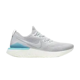 Кроссовки Nike Epic React Flyknit 2, серый bq8928 006 | grey