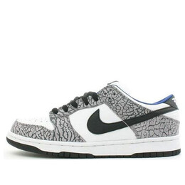 Кроссовки x supreme sb dunk low pro Nike, белый 304292-001 | white/grey