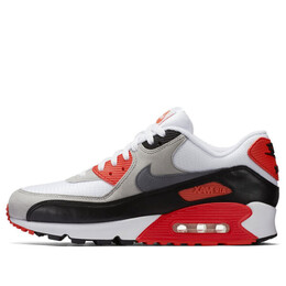 Кроссовки air max 90 og Nike, белый 725233-106 | white/gray/gray/black/red