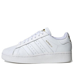 Кроссовки оригинальные суперзвезда xlg кроссовки Adidas, белый id4655 | cloud white / cloud white / gold metallic