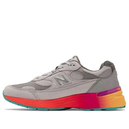 Кроссовки 992 сделано в сша New Balance, серый m992bc | gray/orange/red/yellow/blue/purple