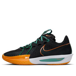 Кроссовки air zoom gt cut 3 Nike, черный dv2913-001 | black/orange/white