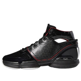 Кроссовки adizero rose 1 Adidas, черный fw7591 | core black/cloud white/scarlet