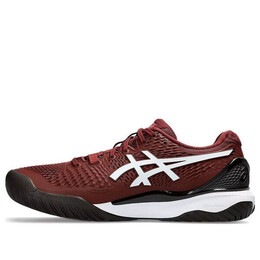 Кроссовки гель разрешение 9 Asics, красный 1041a330-600 | antique red/white