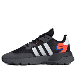Кроссовки ночные джоггеры Adidas, серый fx6834 | gray/white/red/blue