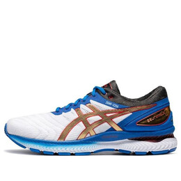 Кроссовки гель нимбус 22 гандам Asics, белый 1011b285-100 | white/blue