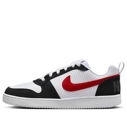 Кроссовки Court Borough Low Nike, черный 838937-102 | black/white/red