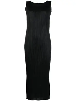 Pleats Please Issey Miyake: Платье без рукава 