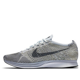 Кроссовки flyknit racer Nike, золотой 862713-002 | pure whitegold/gray/white