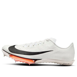 Кроссовки air zoom maxfly Nike, белый hf7643-100 | white/total orange/black