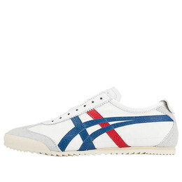 Кроссовки mexico slip on deluxe Onitsuka Tiger, белый 1182a134-100 | white/red/blue