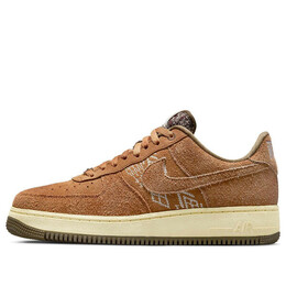 Кроссовки air force 1 низкие Nike, коричневый fb4958-221 | brown