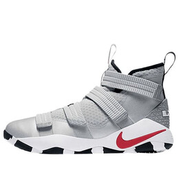 Кроссовки леброн солдат 11 эп Nike, серебряный 897647-007 | silver/red