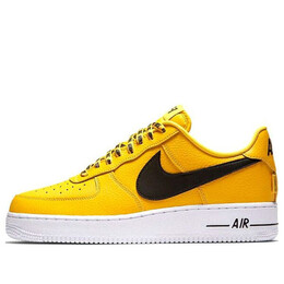 Кроссовки Air Force 1 Nike, желтый 823511-701 | yellow/black/white