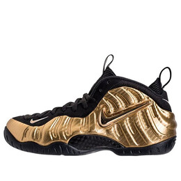 Кроссовки air foamposite pro Nike, золотой 624041-701 | gold/black