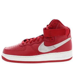 Кроссовки air force 1 высокие Nike, красный 743546-600 | gym red/white-gym red