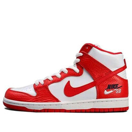 Кроссовки sb dunk high pro Nike, красный 854851-661 | university red/university red-white