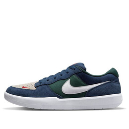 Кроссовки force 58 sb Nike, синий cz2959-402 | blue//green/white
