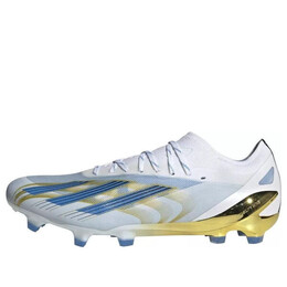 Кроссовки x crazyfast.1 messi.1 fg Adidas, белый id3529 | cloud white/pulse blue/gold metallic