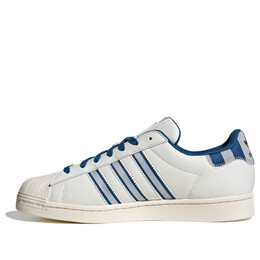 Кроссовки оригиналы суперзвезда Adidas, белый ie7307 | white/blue