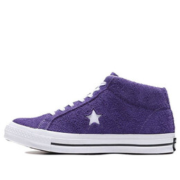 Кроссовки one star mid 'purple fuzz' Converse, фиолетовый 162578c | purple