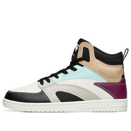 Кроссовки стритбол высокие Anta, белый 112238067-4 | white/grey/brown