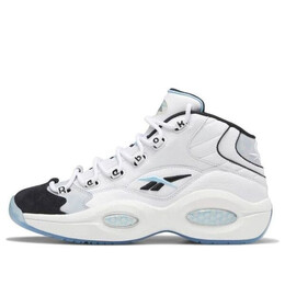 Кроссовки x annuel aa question mid 'double toe' Reebok, белый if7394 | footwear white/core black/digital blue
