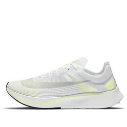 Кроссовки zoom fly sp Nike, белый aj9282-107 | white/yellow