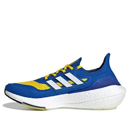 Кроссовки ультрабуст 21 Adidas, синий fz1926 | blue/white/yellow